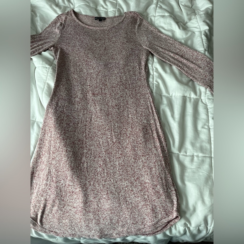 KRISTAN NICOLE Woman’s Small Pink Long Sleeve Dress